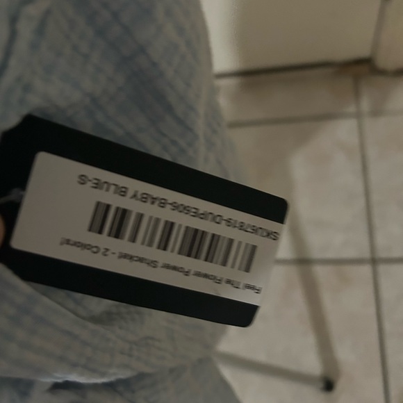 Oli & Hali Light Blue Patchwork Shirt - Picture 5 of 6